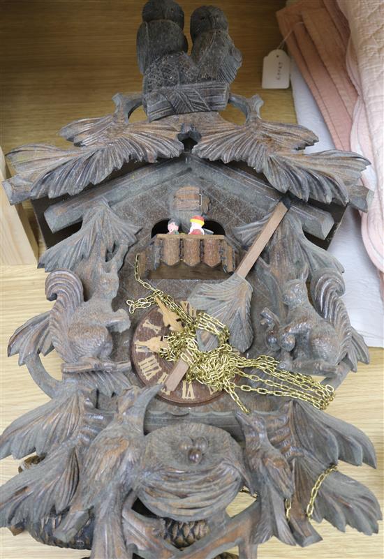 A Black Forest Cuckoo clock